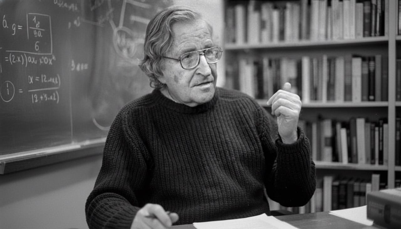 Noam Chomsky & The Invisible War for Your Mind